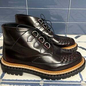 Burberry Melton Creeper Boots nearly new 39.5